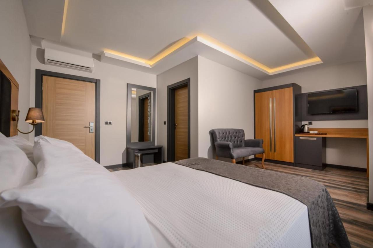 Canary Suite Otel Trabzon Bagian luar foto